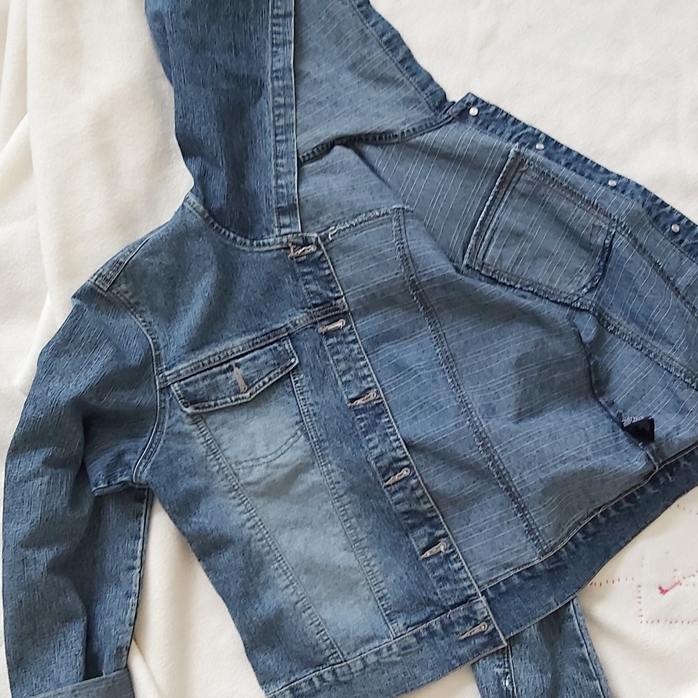 Handpainted Bomb Denim Jacket - Picture 4 of 4